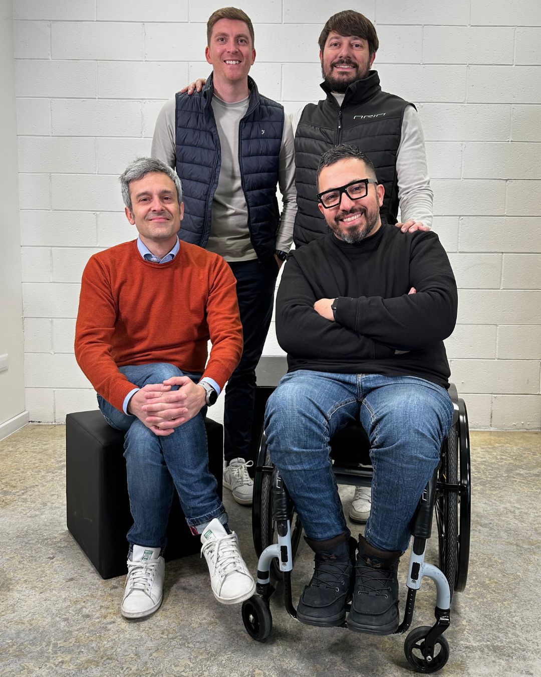 Aria Wheels Managing Partners with Craig Topping, Director for Aria Wheels UK